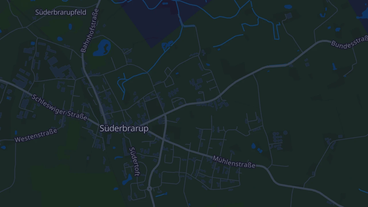 Karte von Süderbrarup