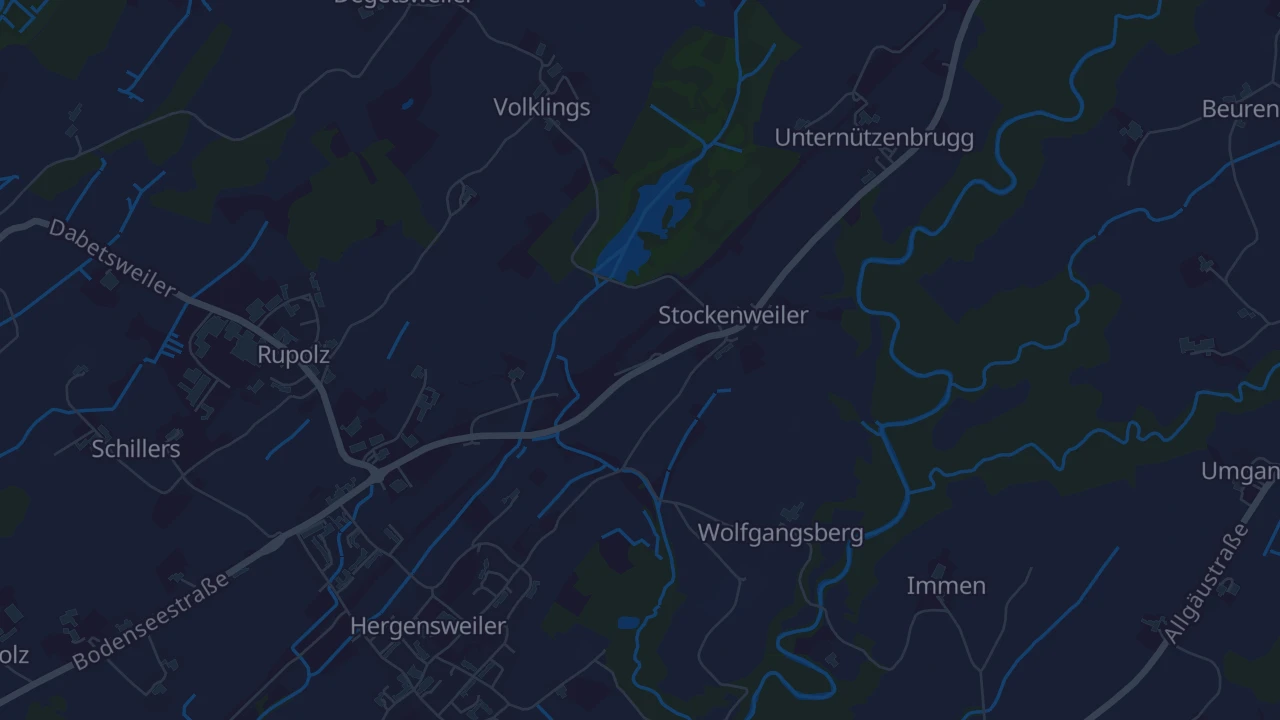 Karte von Hergensweiler