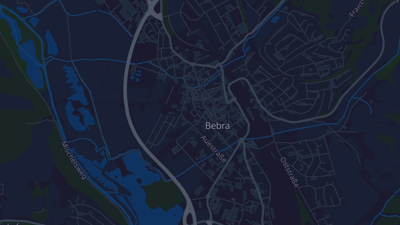 Karte von Bebra