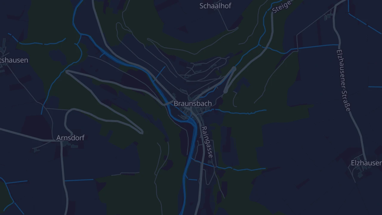 Karte von Braunsbach