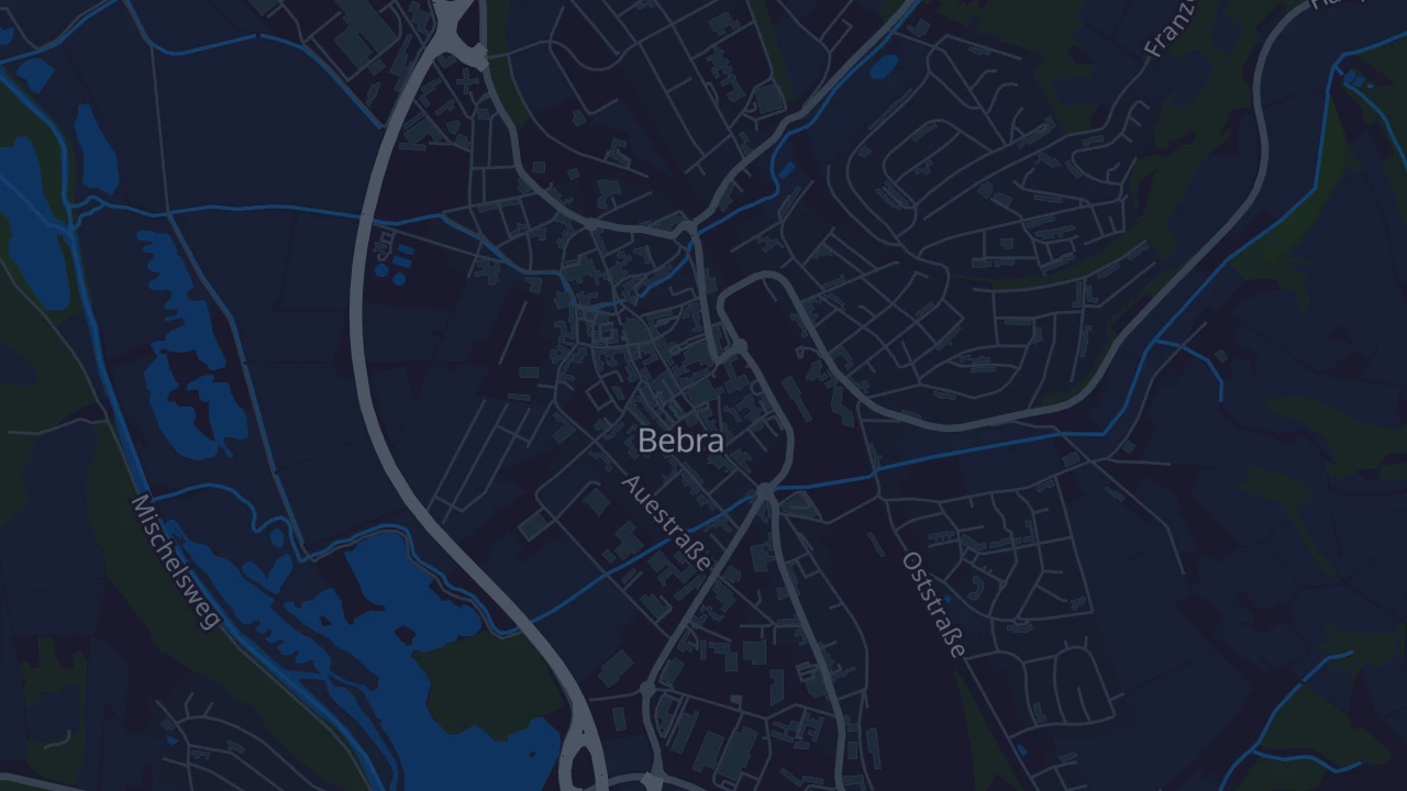 Karte von Bebra