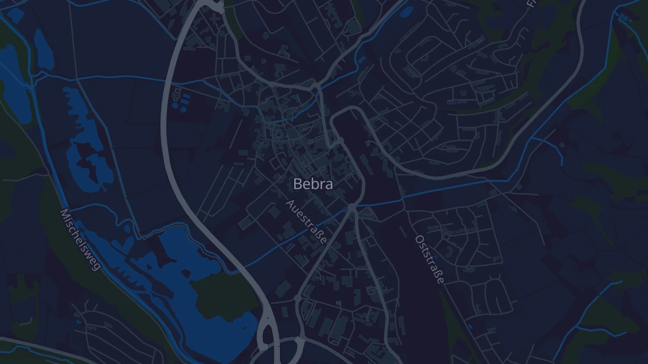 Karte von Bebra