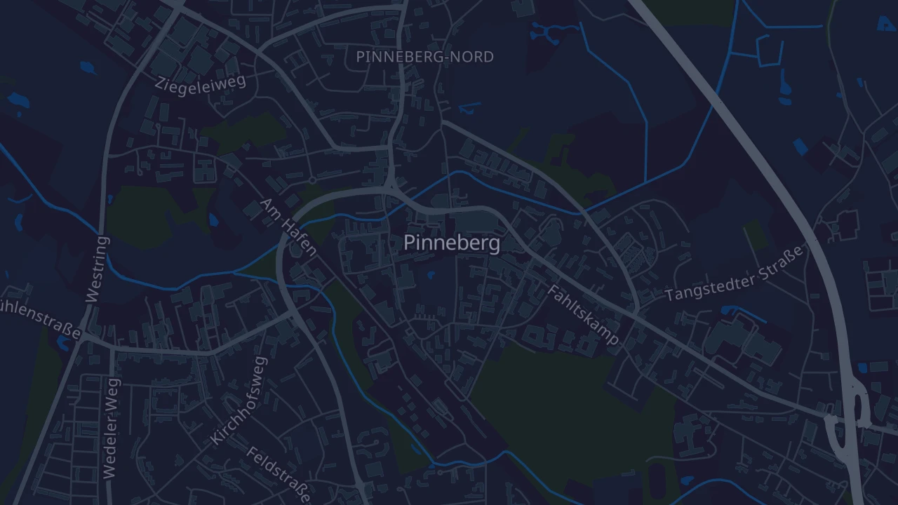 Karte von Pinneberg