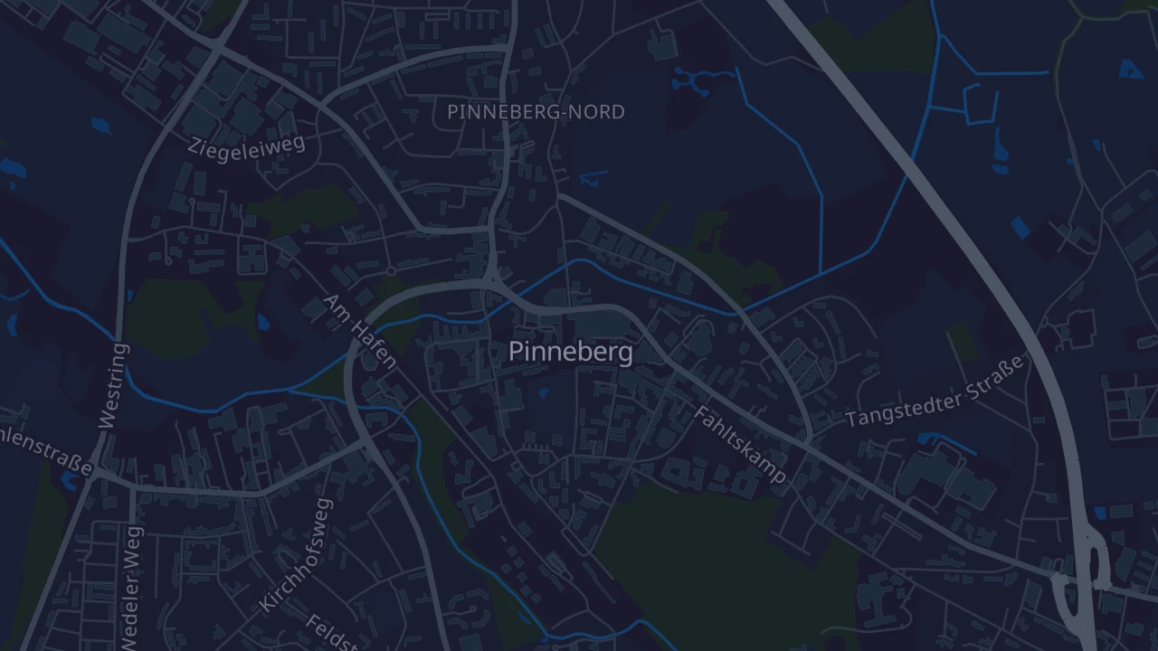 Karte von Pinneberg