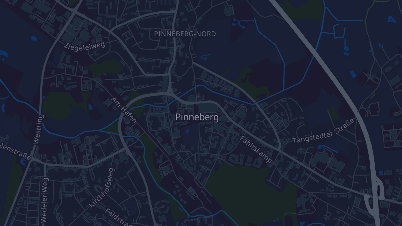 Karte von Pinneberg
