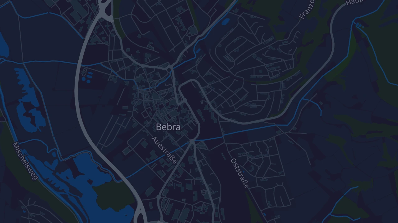 Karte von Bebra