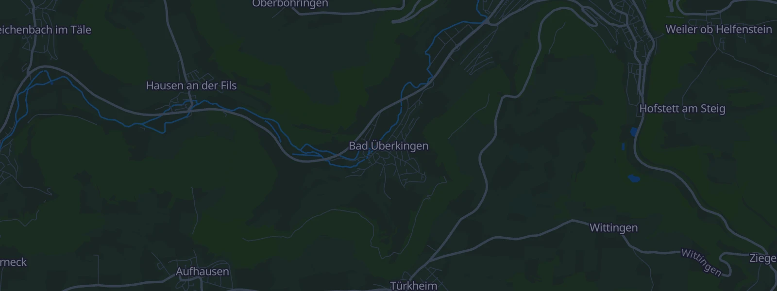 Karte von Bad Überkingen