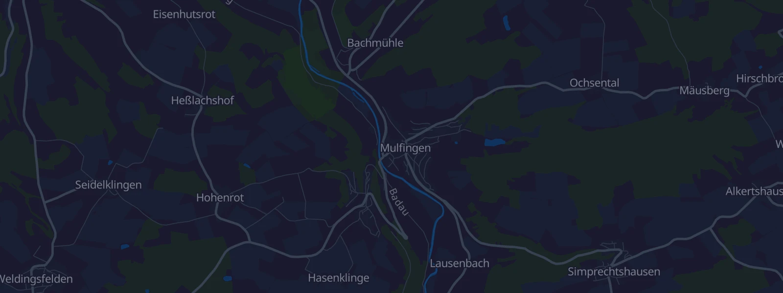 Karte von Mulfingen
