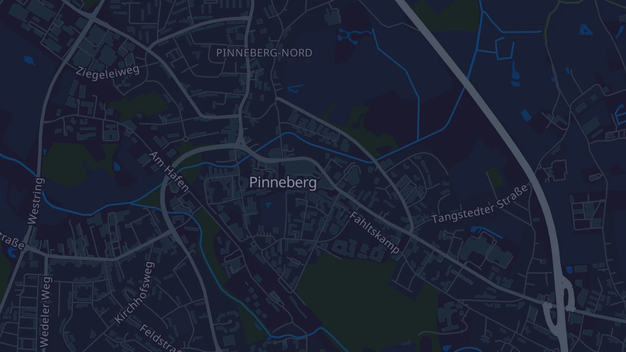 Karte von Pinneberg
