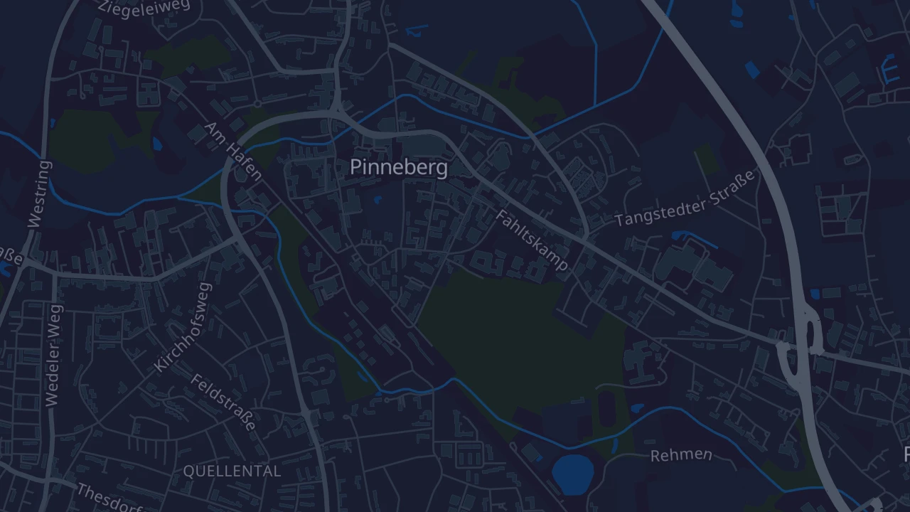 Karte von Pinneberg