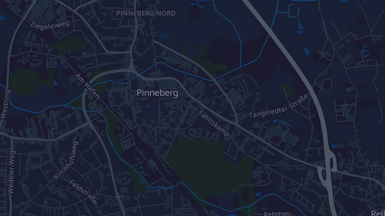 Karte von Pinneberg