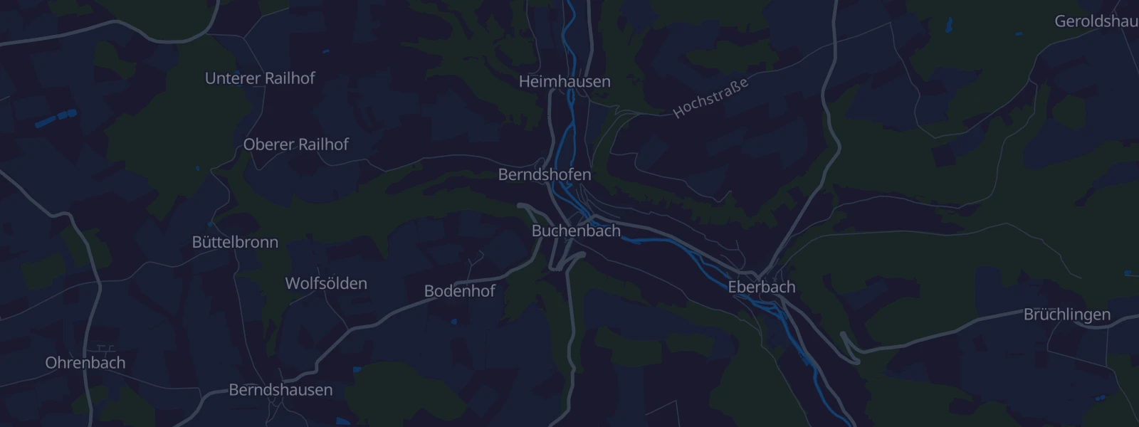 Karte von Buchenbach