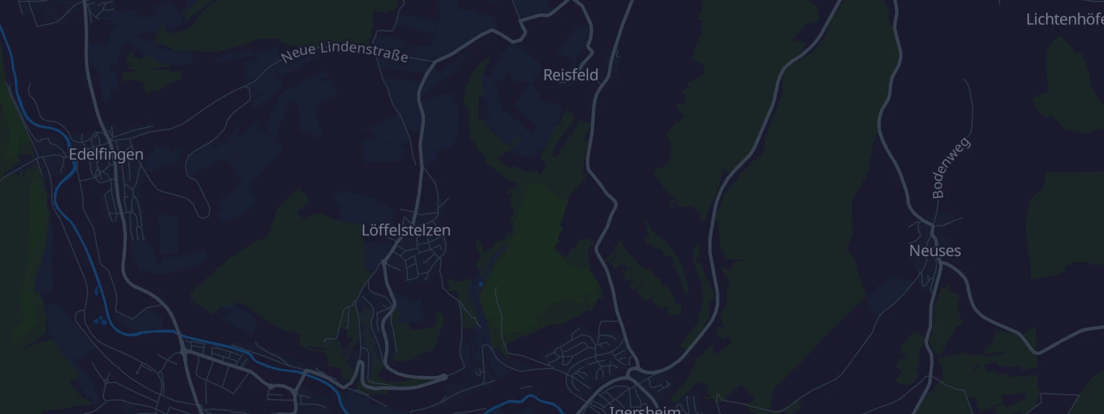 Karte von Igersheim