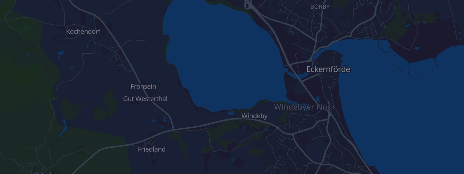 Karte von Eckernförde
