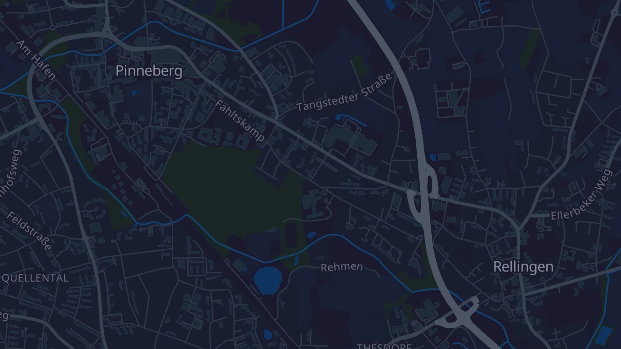 Karte von Pinneberg