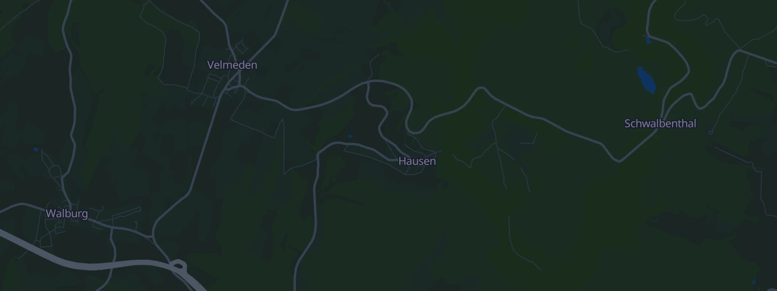 Karte von Hessisch Lichtenau