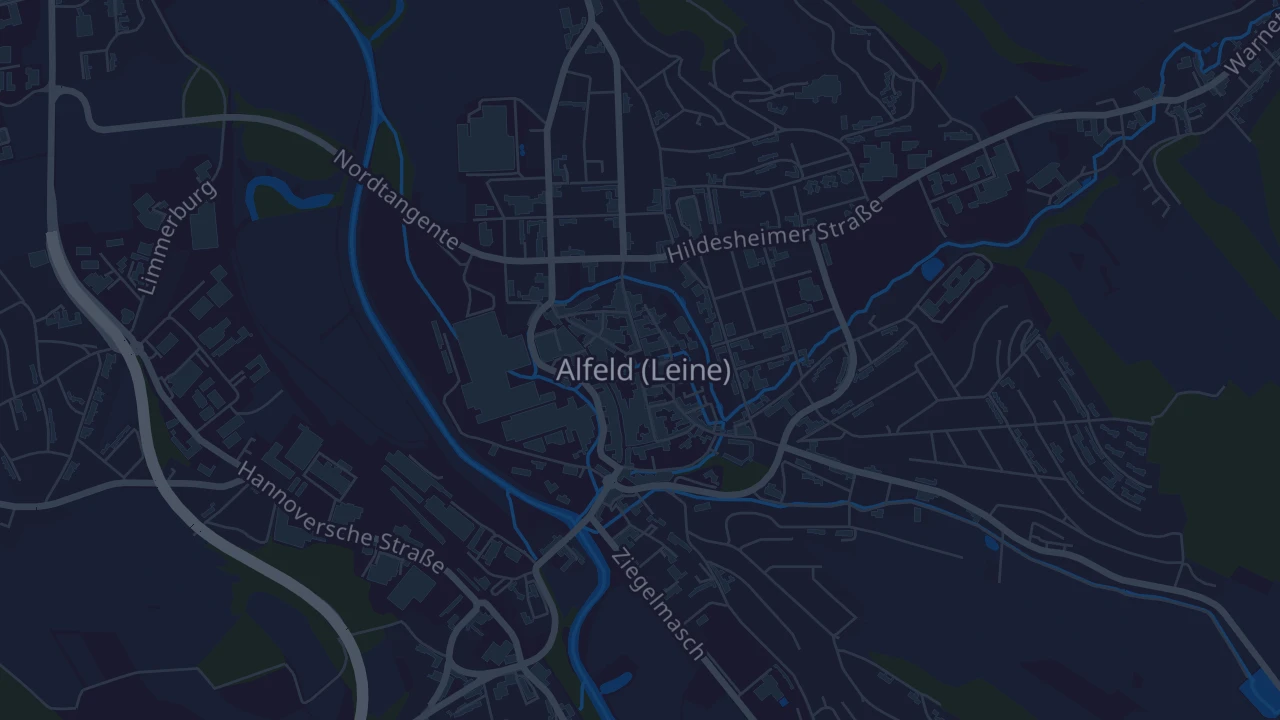 Karte von Alfeld (Leine)