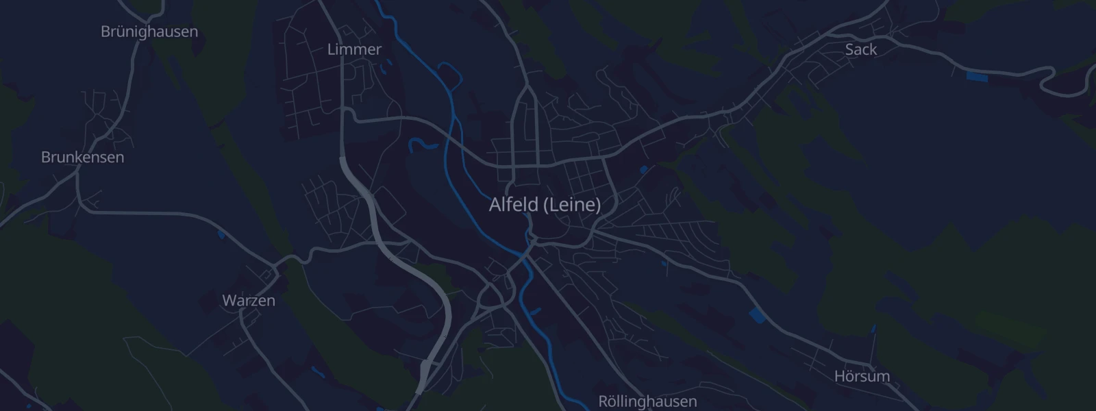 Karte von Alfeld (Leine)