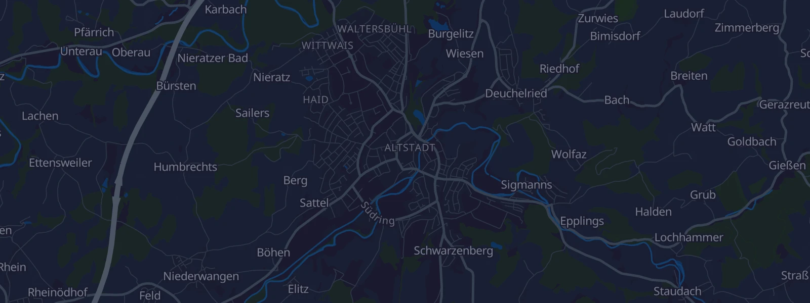 Karte von Wangen im Allgäu