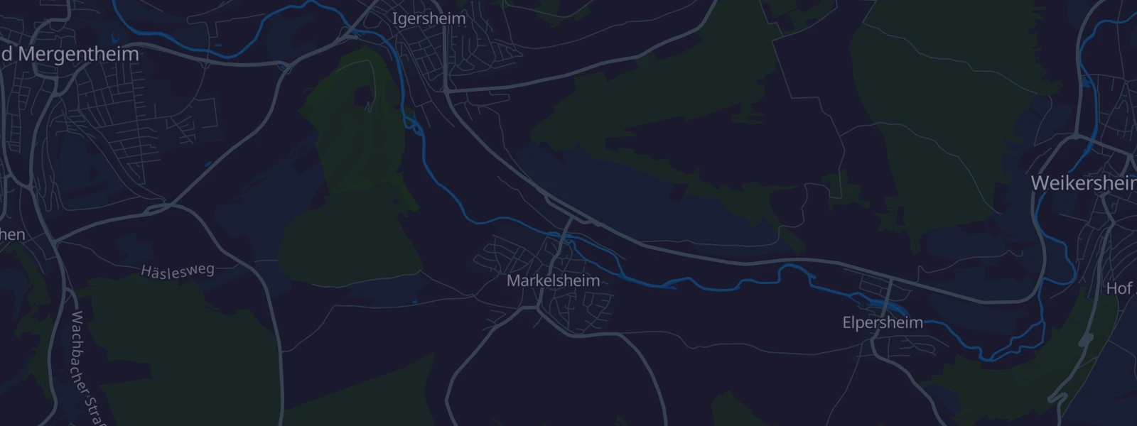 Karte von Markelsheim