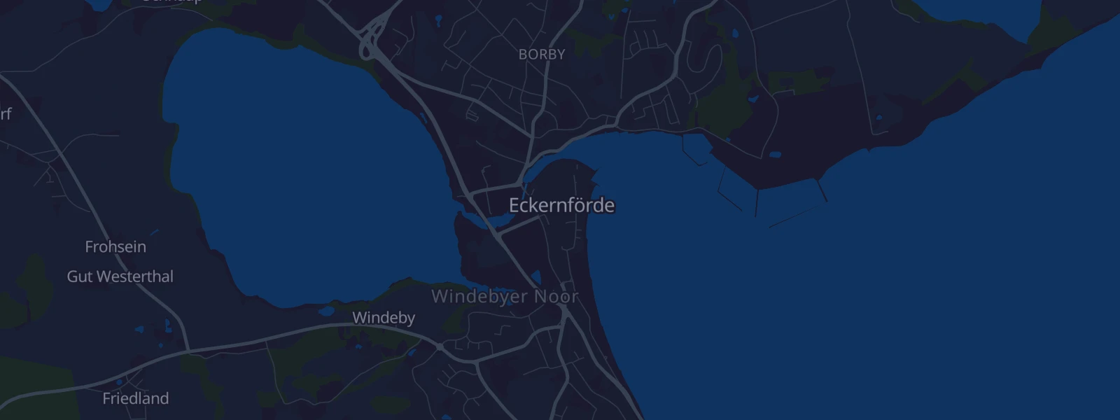 Karte von Eckernförde