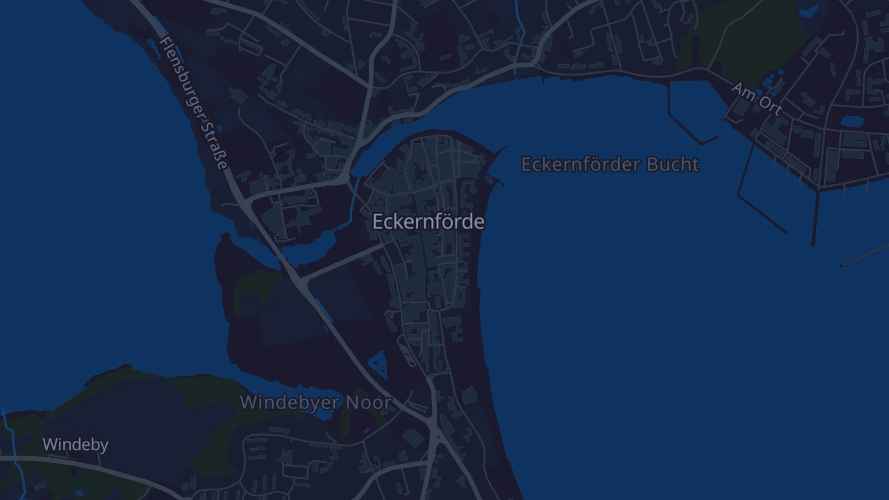 Karte von Eckernförde