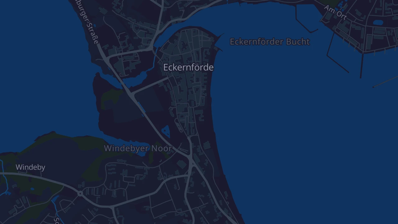 Karte von Eckernförde