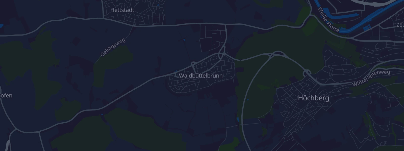 Karte von Waldbüttelbrunn