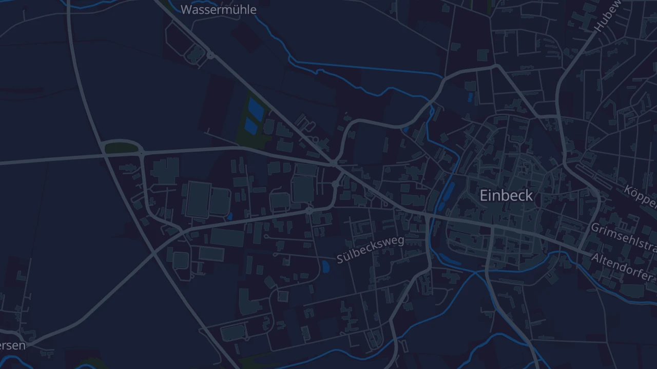Karte von Einbeck