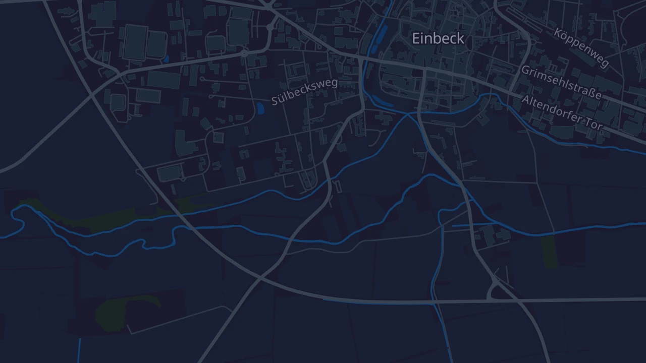 Karte von Einbeck