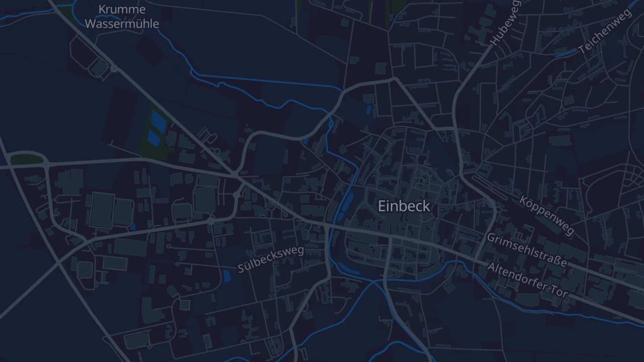 Karte von Einbeck