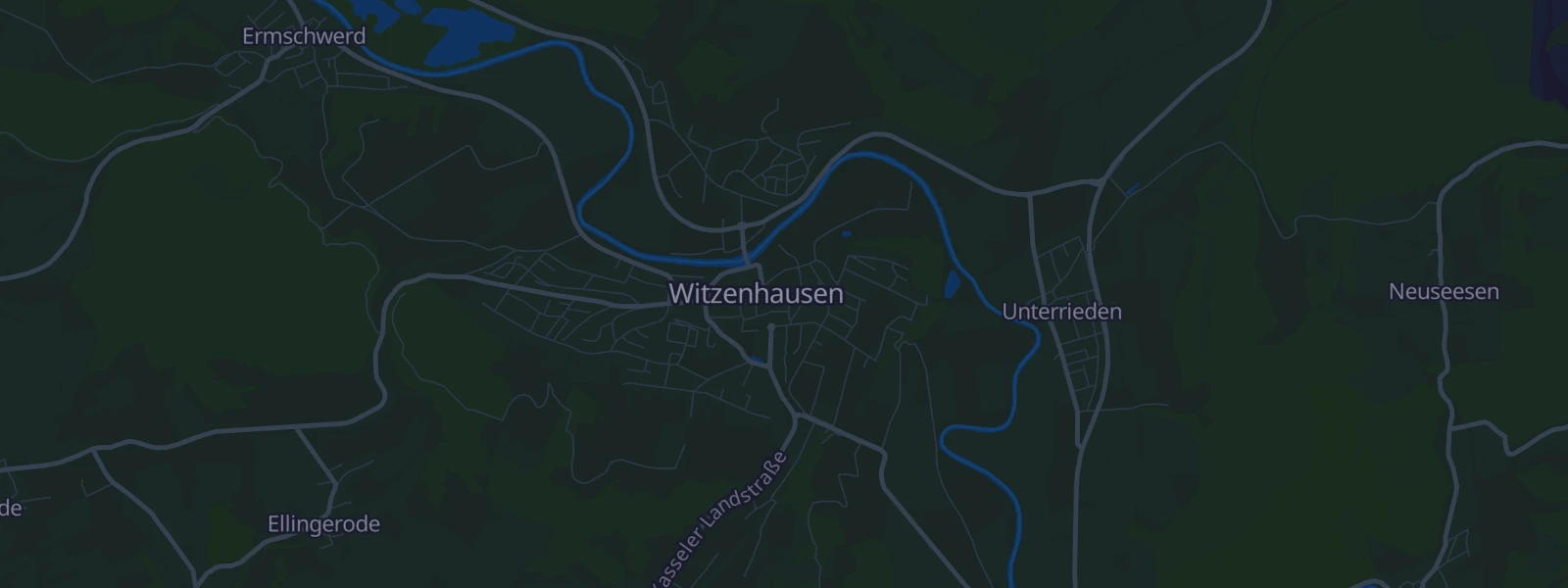 Karte von Witzenhausen