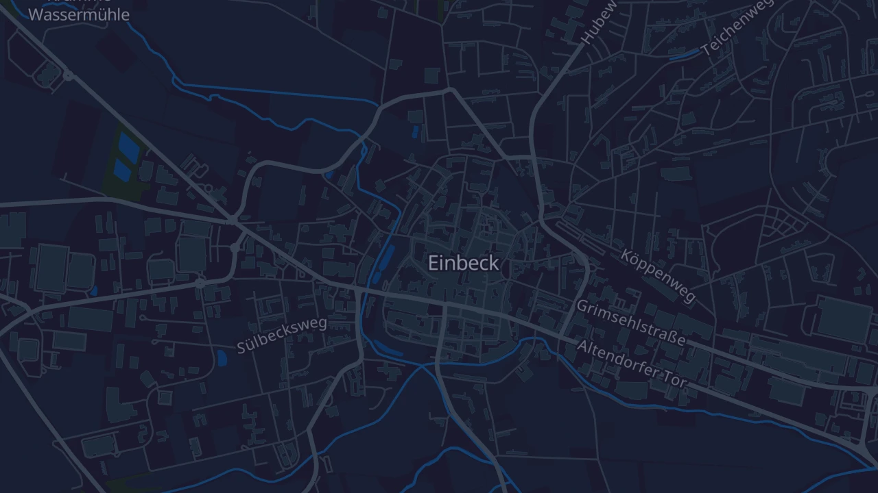 Karte von Einbeck