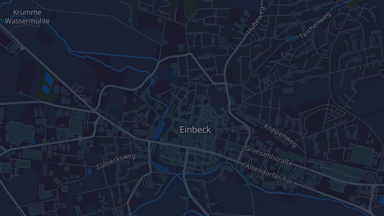 Karte von Einbeck