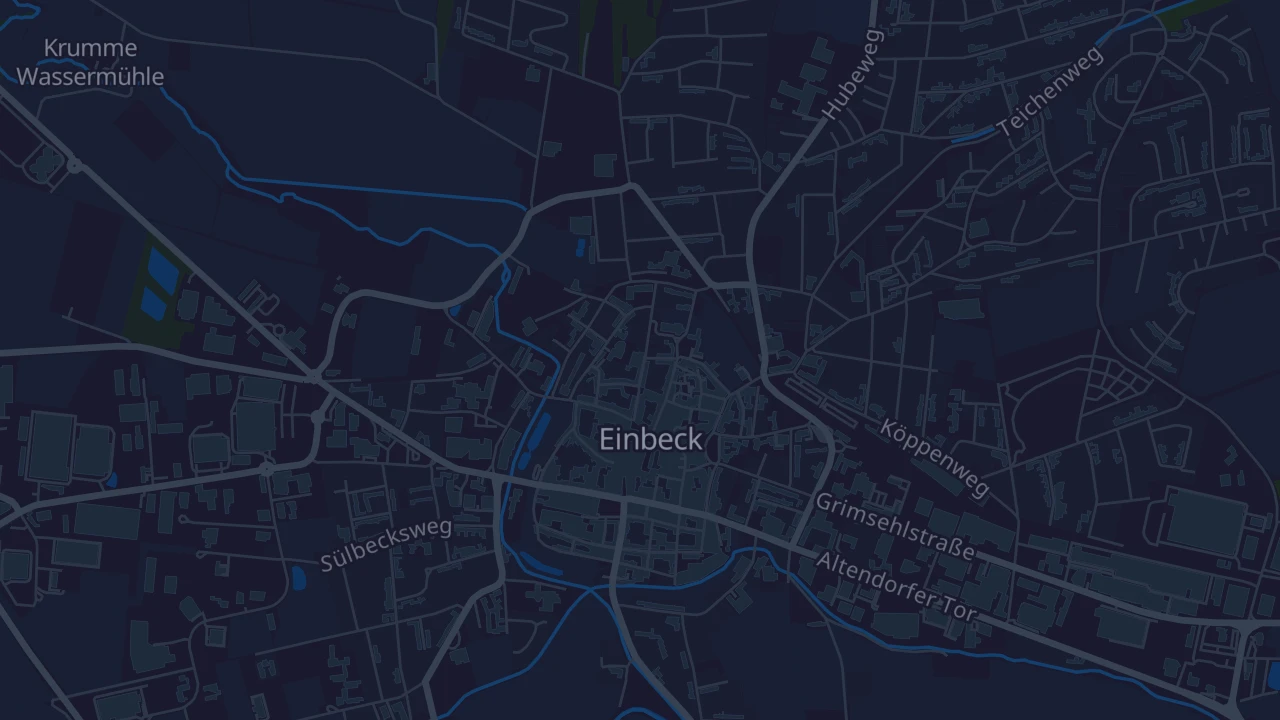 Karte von Einbeck