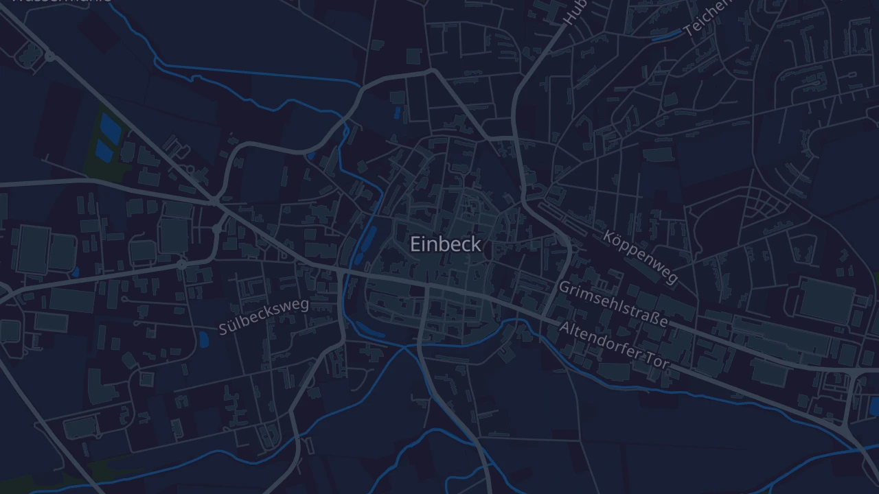 Karte von Einbeck