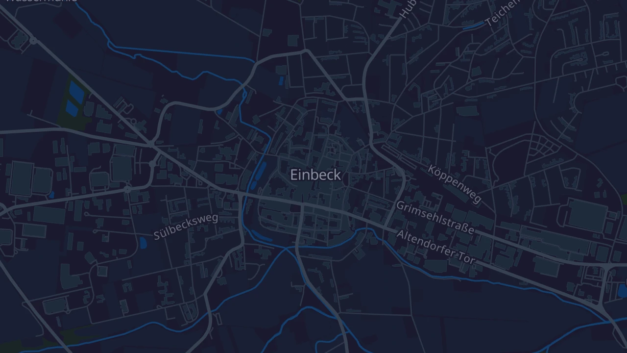 Karte von Einbeck