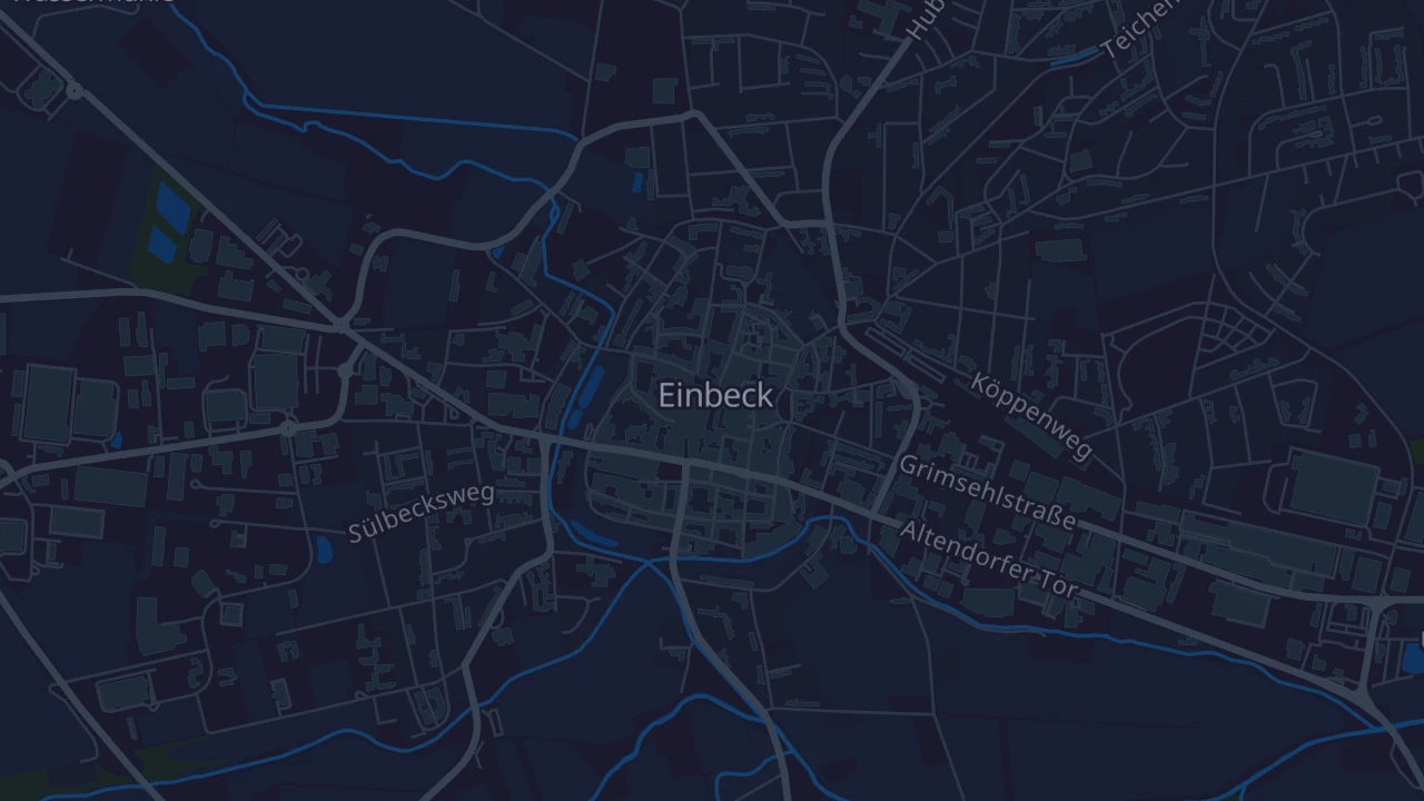 Karte von Einbeck