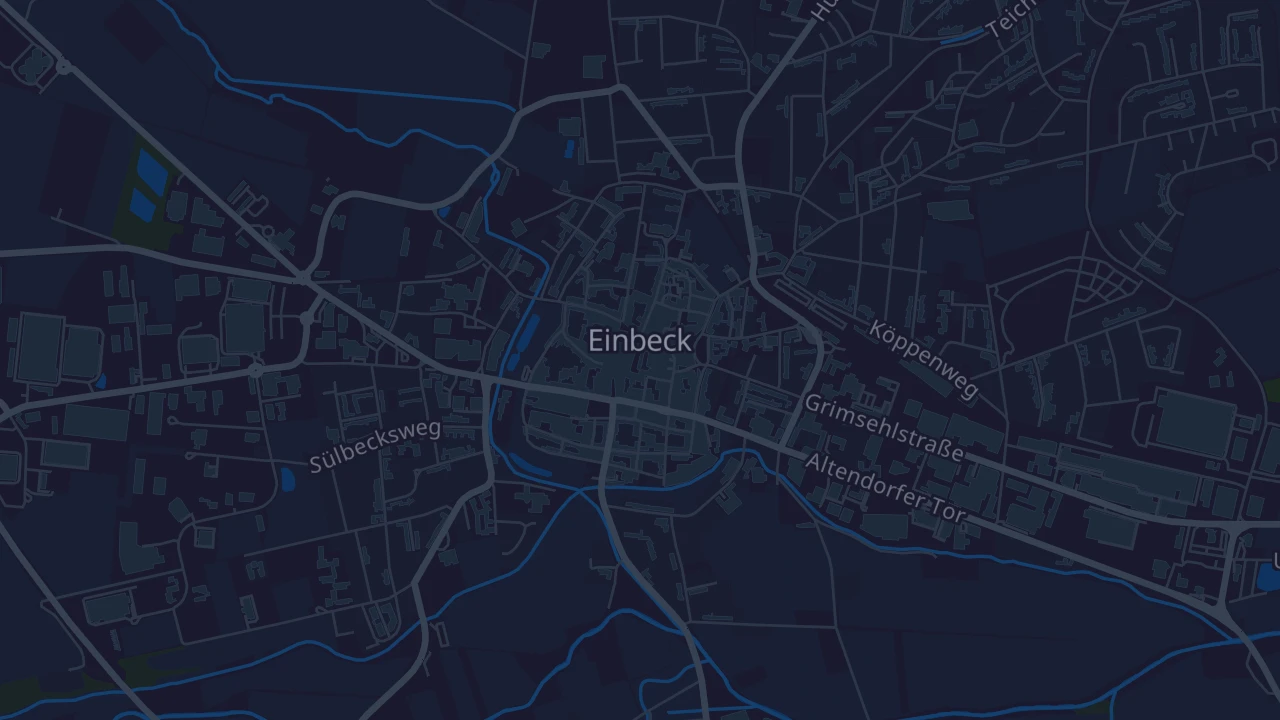 Karte von Einbeck