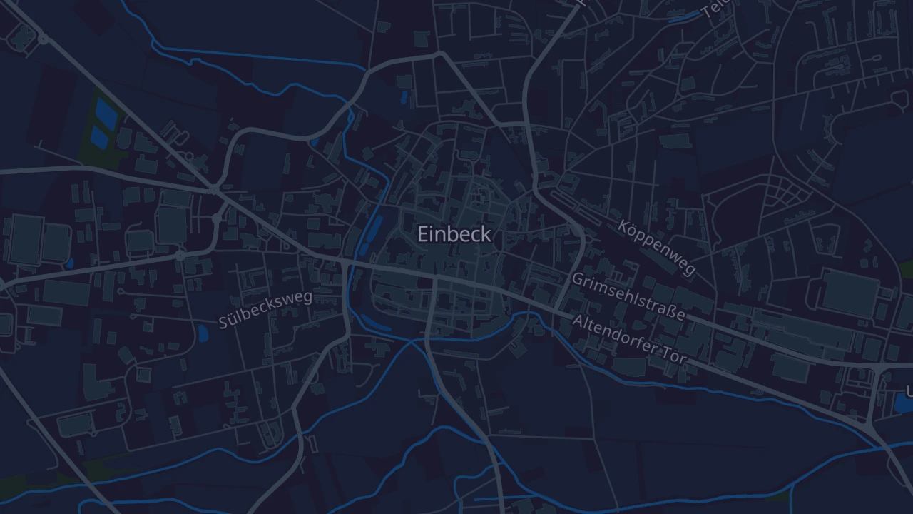 Karte von Einbeck
