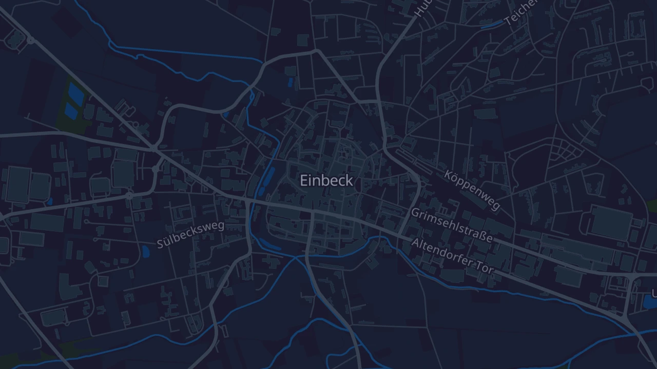 Karte von Einbeck