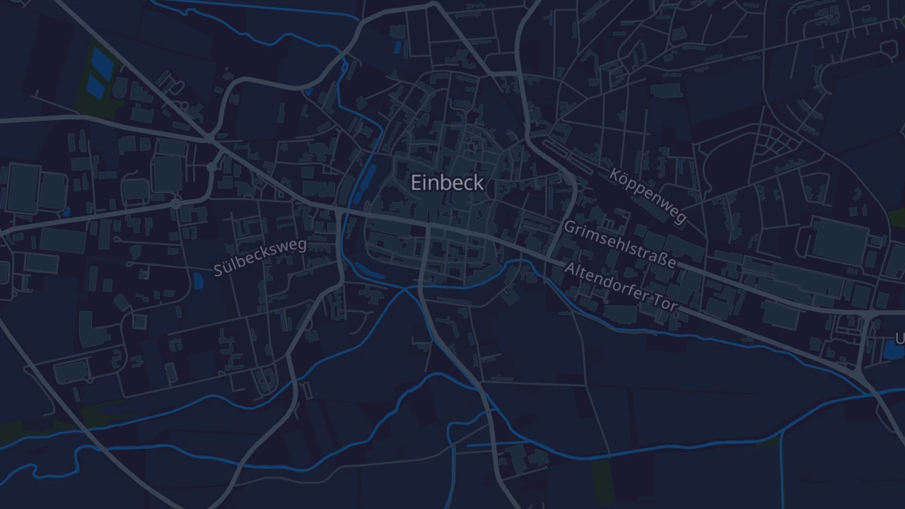 Karte von Einbeck