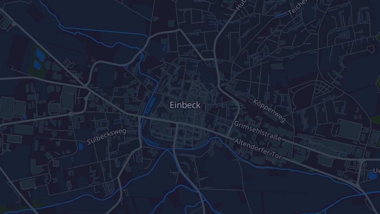 Karte von Einbeck