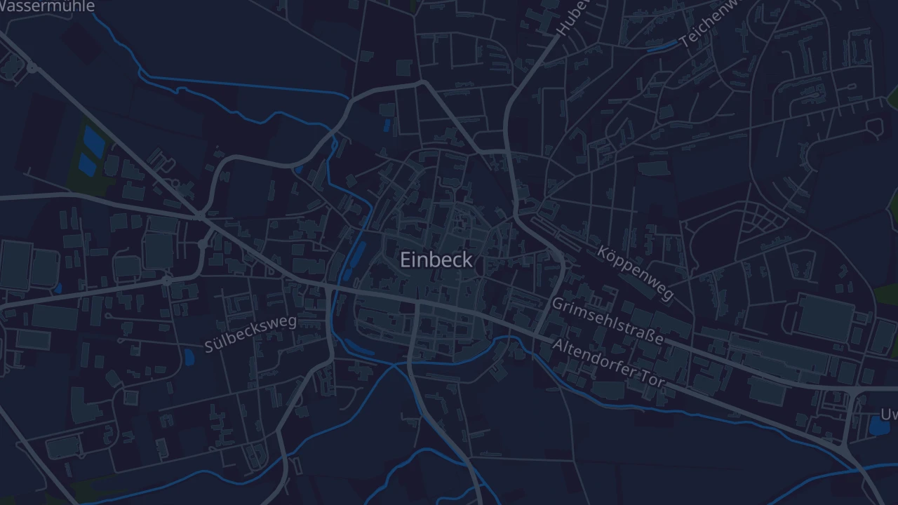 Karte von Einbeck