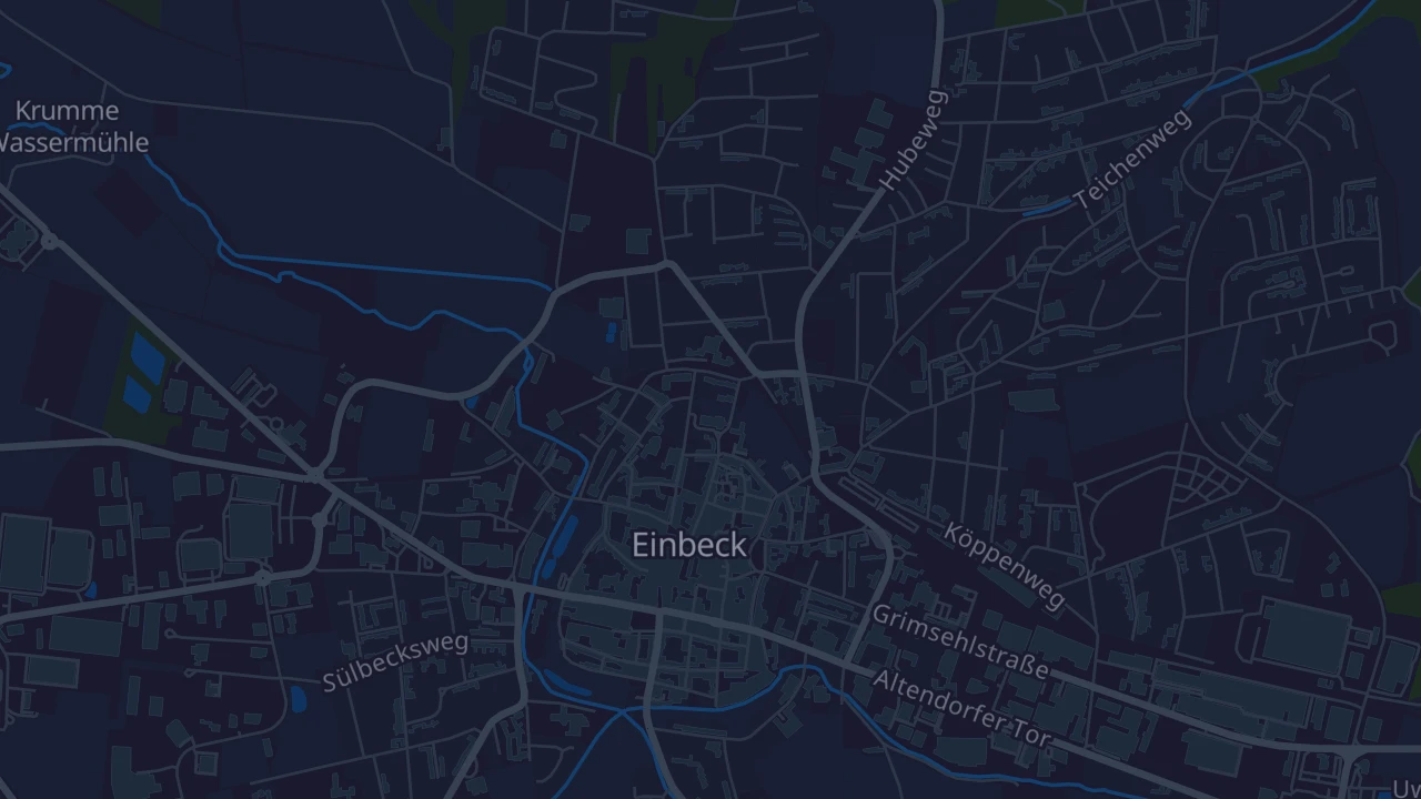 Karte von Einbeck