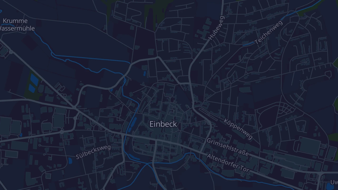 Karte von Einbeck