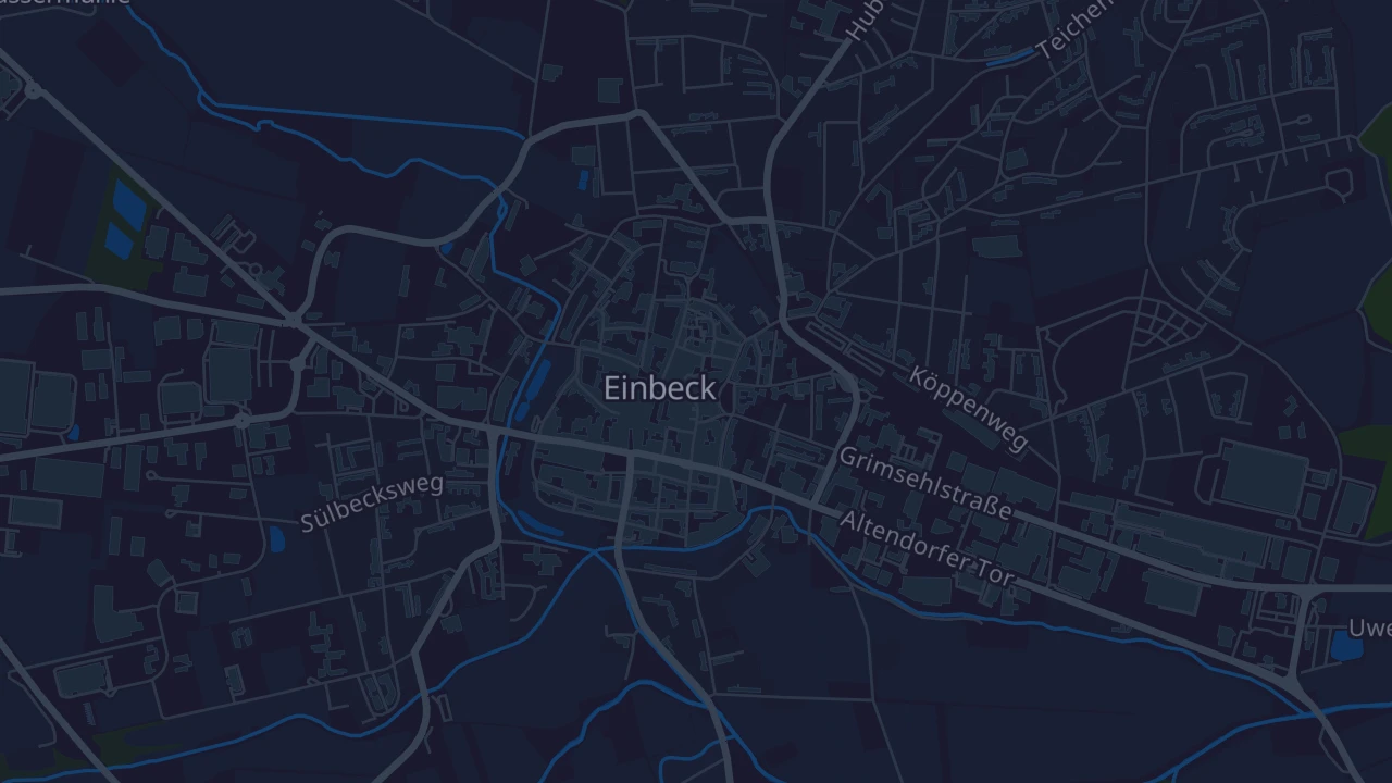 Karte von Einbeck