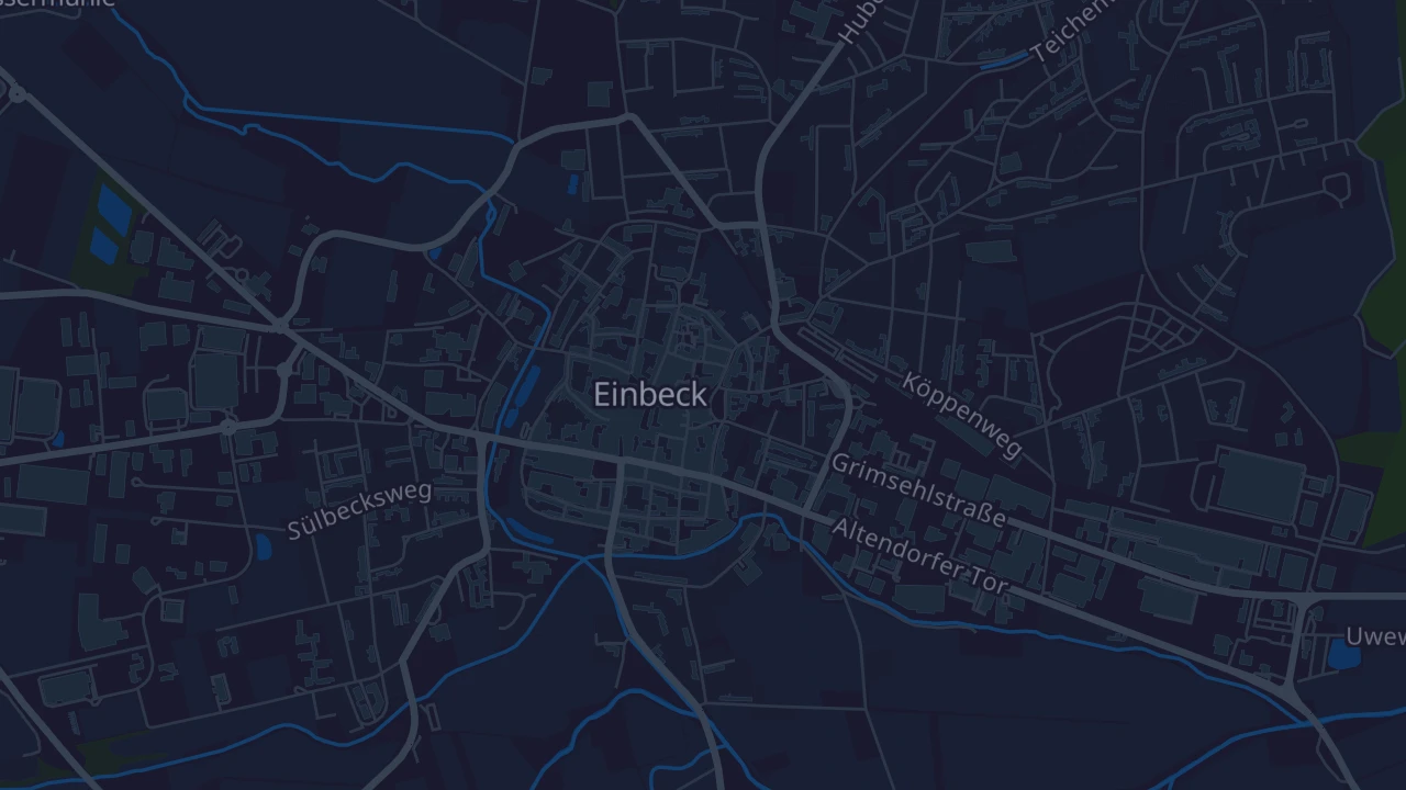 Karte von Einbeck