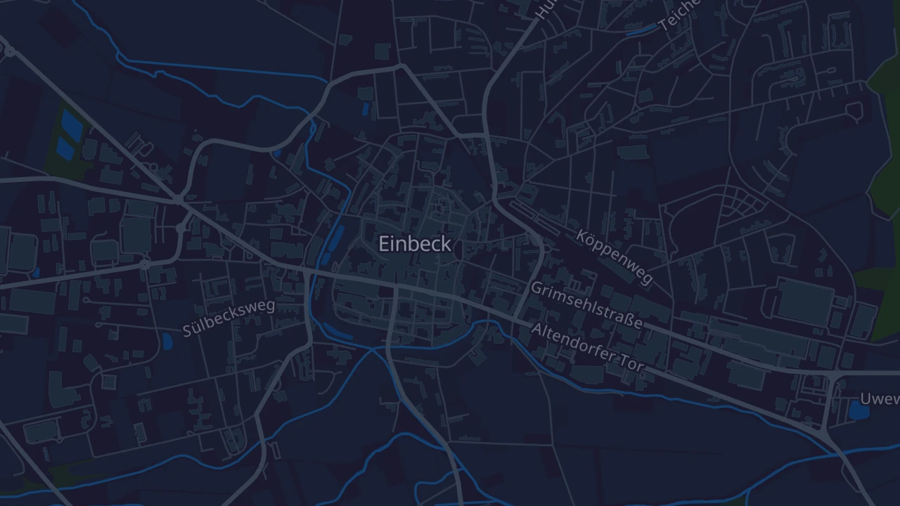 Karte von Einbeck