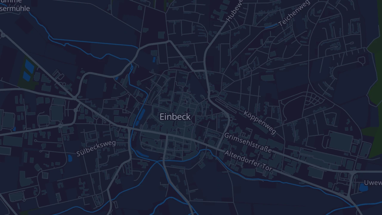 Karte von Einbeck